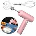 thumbnail image 1 of Hand Mixer,Wireless Hand Mixer With Semi Automatic Operation USB Charged And Multi Functional For Home Use Ideal As A Versatile Kitchen Tool For Making Batters And Frothing Milk, 1 of 9
