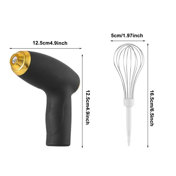 Hand Mixers Beater Household Wireless Cream Cake Baking Automatic Beater Three Speed