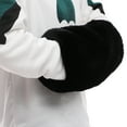 thumbnail image 1 of Hand Muffs Luxurious Rabbit Mittens Wrist Hand Warmer for Men, 1 of 6