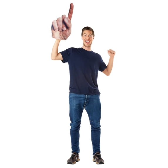 Hand Number One Adult Halloween Accessory