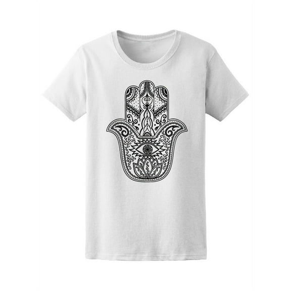 Hand Of Fatima Tribal Rmandala Tee Women's -Image by Shutterstock