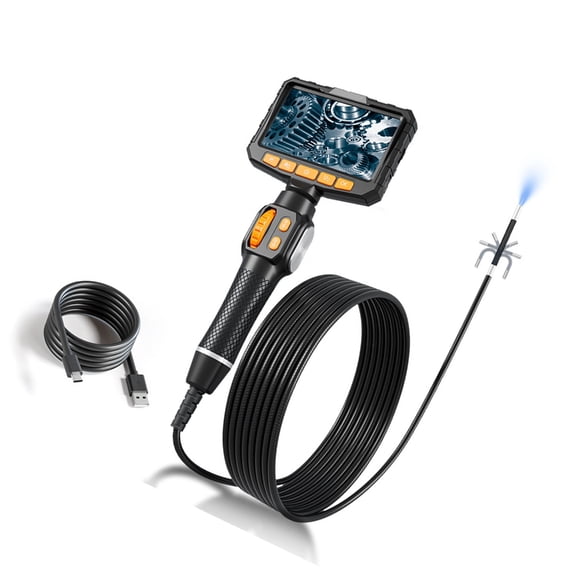 Hand Operated Endoscope With Magnification Function And Rechargeable Battery For DIY Home And Vehicle Repair