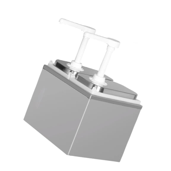 Hand Operated Liquid Dispenser Pumps Stainless Steels Construction Condiment Pumps Station For Chocolate Sauce Syrups