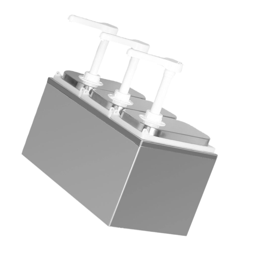 Hand Operated Liquid Dispenser Pumps Stainless Steels Construction Condiment Pumps Station For Chocolate Sauce Syrups