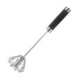thumbnail image 1 of Hand Operated Stainless Steel Whisk Blender for Easy Mixing No Batteries Needed, 1 of 6