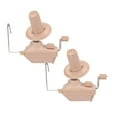 thumbnail image 1 of Hand Operated Yarn Winding Machine, Tabletop Clamp Wool String Cake Winder for Knitting Crocheting, Portable Yarn Ball Winder for Crafters, 2X Hand-Cranked Yarn Winder (Set), 1 of 9