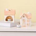 thumbnail image 1 of Hand-Paint Ceramic House Candle Holder,Valentines Candle Holder,Romantic Home Decoration,Table Ornament,Romantic Candle Light,Anniversary Gift,Romantic Party Decor,Desktop Decoration, 1 of 6