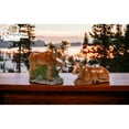 thumbnail image 1 of Hand Painted Ceramic Moose Couple Salt and Pepper Shakers, 1 of 3