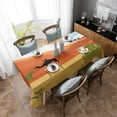 thumbnail image 1 of Hand-Painted Desert Camel Cactus Clouds Waterproof Tablecloth Living Room Dining Table Coffee Table Cover Outdoor Picnic Cloth, 1 of 5