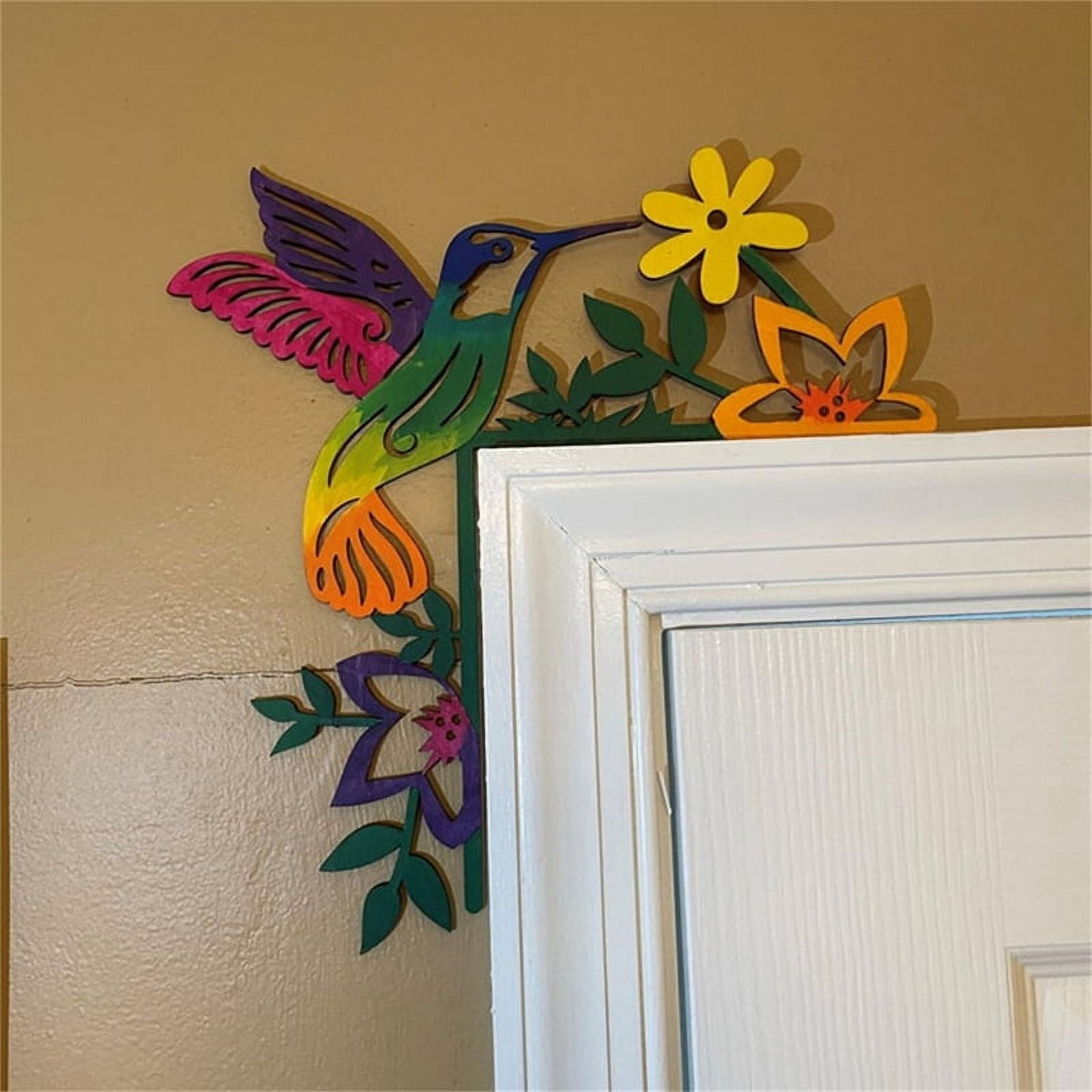 Hand-Painted Door Decoration Door Frame Decoration Door Decoration Wall ...