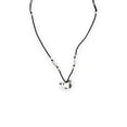 thumbnail image 1 of Hand-Painted Duck Charm Necklace, Black Cord Necklace, 1 of 3