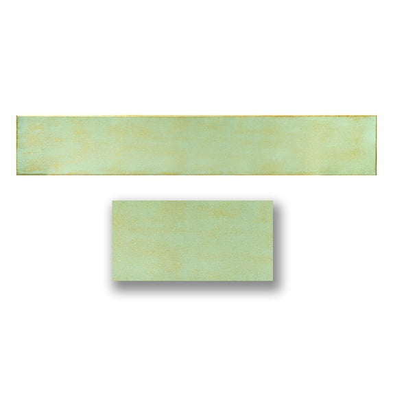 Hand Painted Foam Wood Ceiling Planks 39 in x 6 in Gold Moss (156.6 Sq.ft / Pack) - 96 Pieces