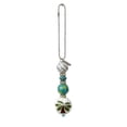 thumbnail image 1 of Hand Painted Rear View Mirror Car Charms Beaded Sparkling Dangle Auto Accessory, 1 of 1