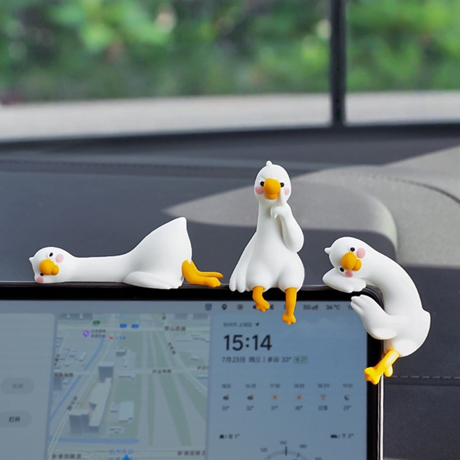 Painted Monitor Hand-Painted Resin Car & Desk Decor Channel Design Dashboard & Monitor ...
