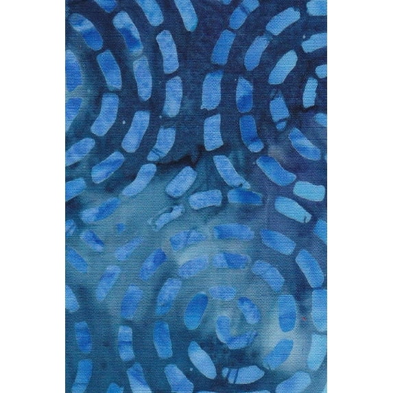 Hand-Painted Sari Quilt Composition Notebook (Softcover) (Paperback)