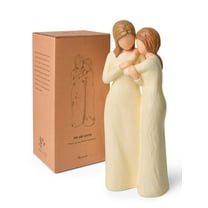 Hand-Painted Sister Figurine Statue - Best Friend Gift for Birthday, Christmas, Sister Keepsake Decor (8.3")