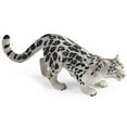 thumbnail image 1 of Hand Painted Snow Leopard Sculpture Leopard Miniacture Model Toy Tabletop Ornament Display Piece for Living Room Cabinet, 1 of 5