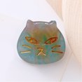 thumbnail image 1 of Hand Painted Tiny Cat Hair Clip Cute Animal Barrettes for Women Girls Unique Fashion Hair Accessories, 1 of 5