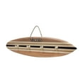 thumbnail image 1 of Hand Painted Wooden Wall Decor Mounted Surfboard Towel Rack, 1 of 1