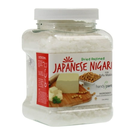Hand Pantry Nigari Tofu Coagulant - 12 Oz - Japanese Food Grade Magnesium Chloride / Bittern for Making Tofu