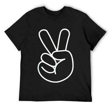 Hand Peace Sign - Classic T-Shirt