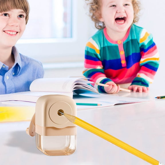 Hand Pencil Sharpener Large | Manual Crank Sharpening | Durable Metal Construction | Portable, Lightweight Design | Precise Point for Office, Home, Art Studio | No Battery Required | 1 Pack