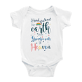 thumbnail image 1 of Hand Picked for Earth By My Grandparents In Heaven Cute Baby Bodysuits For Boy Girl, 1 of 5