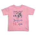 thumbnail image 1 of Hand Picked for Earth By My Grandparents In Heaven Cute Toddler Tshirts for Boys Girls (Pink, Youth L), 1 of 5