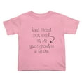 thumbnail image 1 of Hand Picked for Earth By My Great Grandpa In Heavens Cute Toddler Tshirts for Boys Girls (Pink, Youth L), 1 of 5