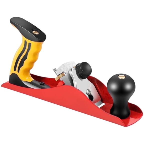 Hvxrjkn Hand Planer with 2 inch Blade Adjustable Wood Planer High Hardness Smoothing Rustproof Wood Hand Tool