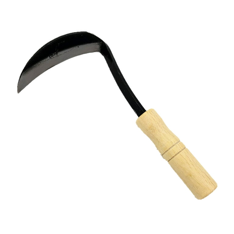 Hand Plow Hoe Garden Hand Tool Weeding Sickle Farming Tools for Gardening  Digging Planting Landscaping