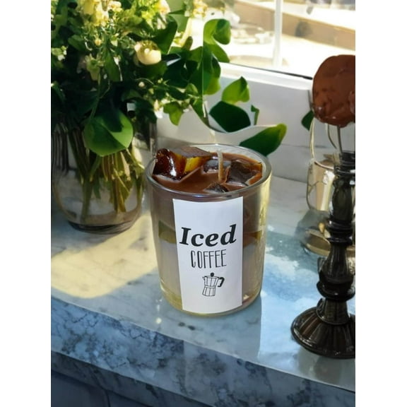 Hand-Poured Iced Coffee Soy Wax Candle 8 oz