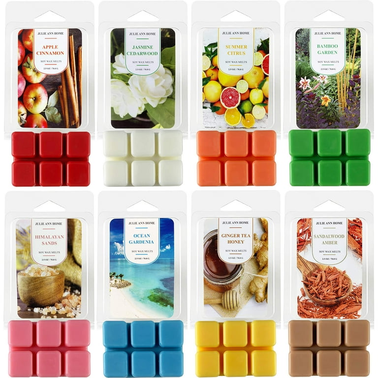 Kermode Wax Melts - 3 Amazing Scents for Wax Melter - 18 Scented Wax Melts  Wax Cubes - Soy Wax Blend - 7.5 oz
