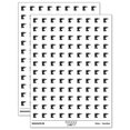 thumbnail image 1 of Hand Power Drill Craftsman Tool 200+ Round Stickers - White - Matte Finish - 0.50" Size, 1 of 3