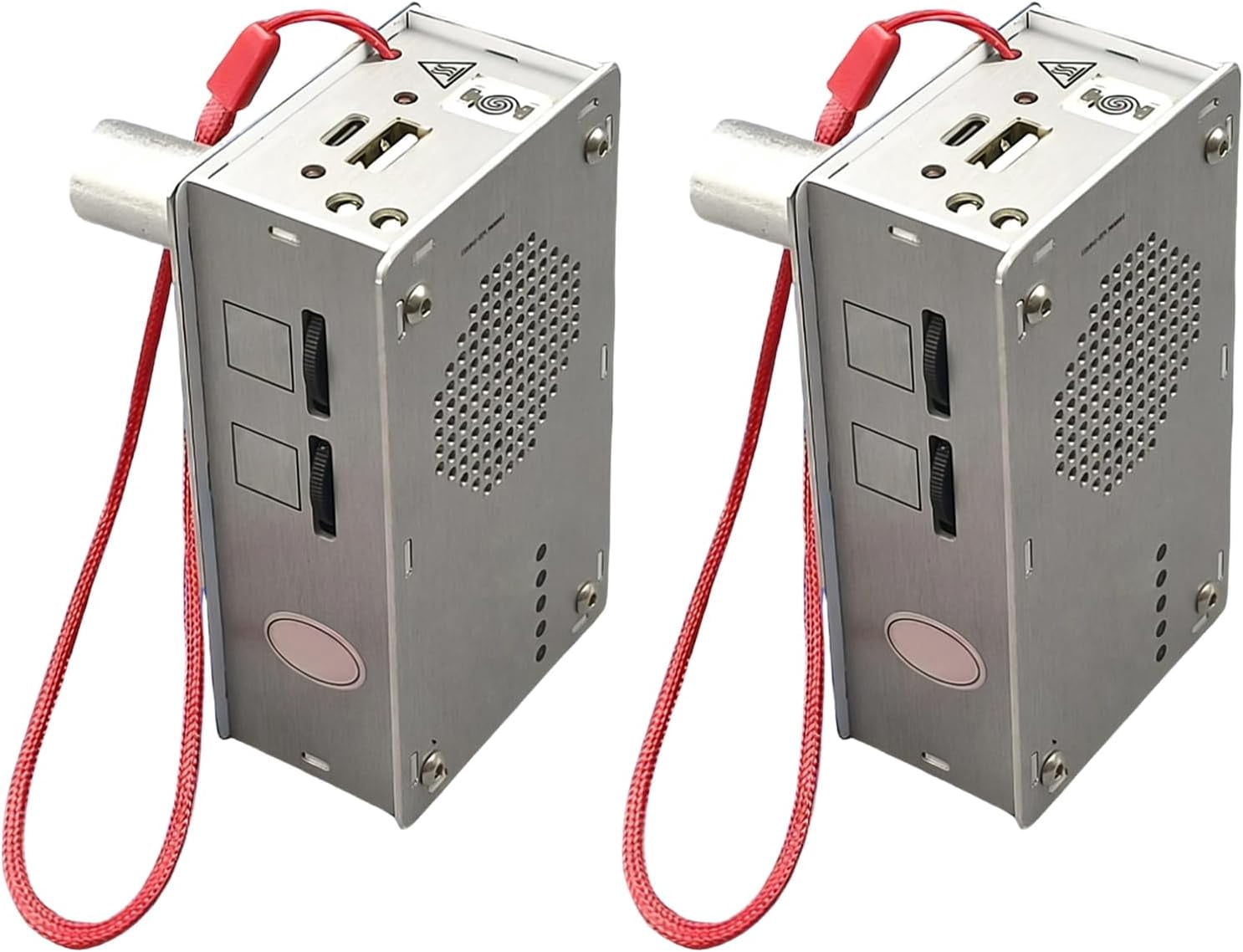 Hand Powered Dynamo Charger Emergency Station–Hand-Crank Flashlight, Lighter & Radio with LED Torch, Portable Multi-Function Dynamo Light for Camping, Hiking, and Emergency Preparedness
