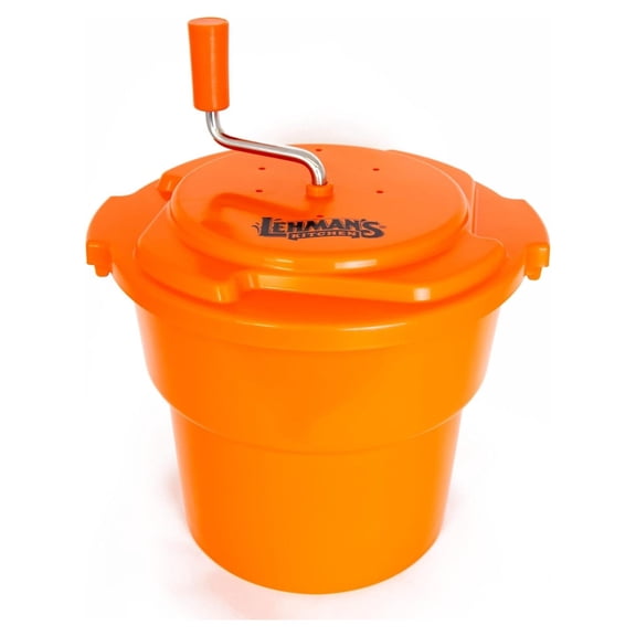 Hand-Powered Laundry Spinner, Non-Electric Off-Grid Manual Clothes Wringer for Homesteading and Camping, 25L, 6.6 Gallon Capacity