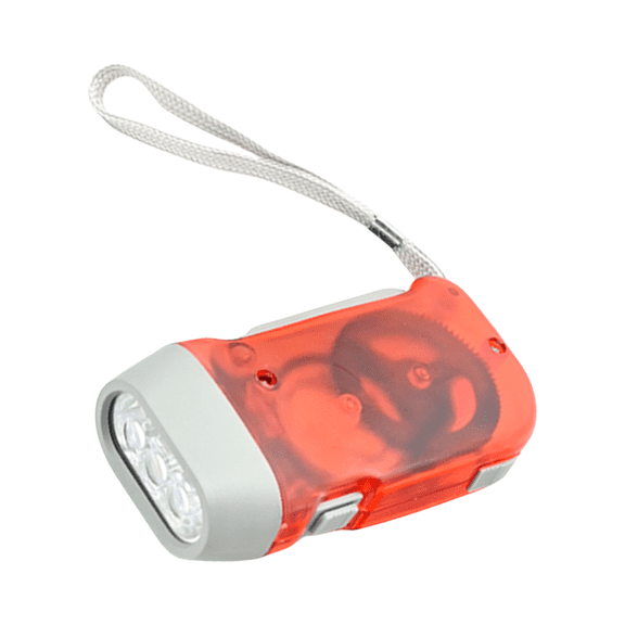 Hand Press Crank Camping Lamp Manual Power Generation Flashlights Squeeze Flashlights Torches Light Enduring