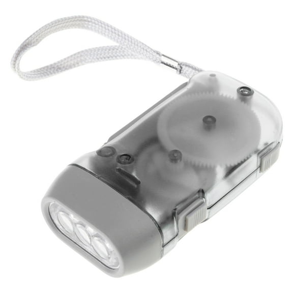 Hand Press Crank Camping Lamp Manual Power Generation Flashlights Squeeze Wind Up Flashlights Torches Light Enduring