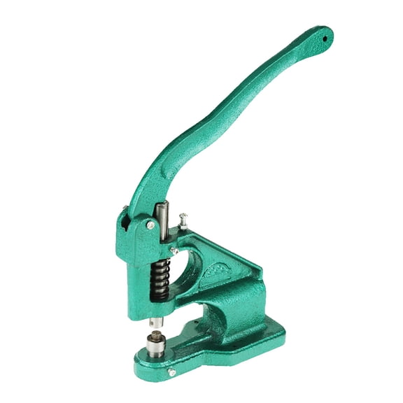 Hand Press Grommet Eyelet Machine, 3 Dies 1500pcs Grommets 6/10/12mm Hand Press Eyelet Punch Machine Eyelet Hand Press Tool For Banners Signs Awnings Posters DIY