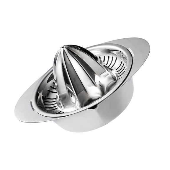 Hand Press Juices Maker Rotation Press Steel Citrus Lemon Squeezer with Strainer Bowl For Home Kitchens Camping Use