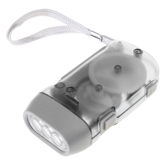 Hand Pressing Dynamos Crank Power Flashlights Manual Power Generation Flashlights Outdoor Camping Lamp Enduring