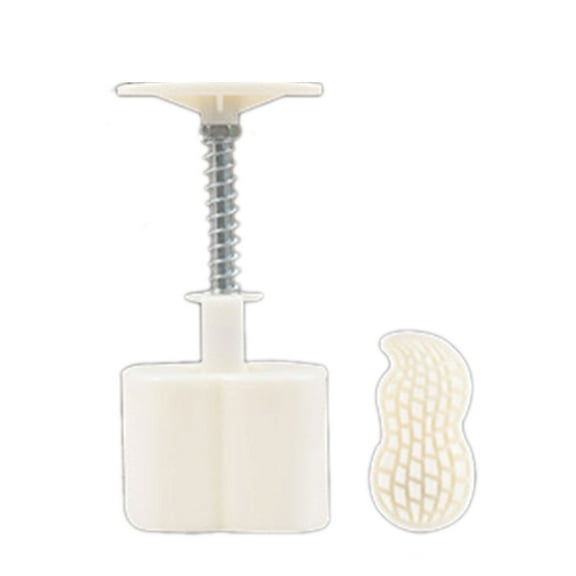 Hand Pressure Moon Cake Molds Peanut Persimmon Cookie Stamp Moon Cake Maker MidAutumn Festival Cookie Pastries Tool