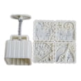 thumbnail image 1 of Hand Pressure Mould MidAutumn Festival Cheongsam Moon Cake Molds Baking Tool, 1 of 7