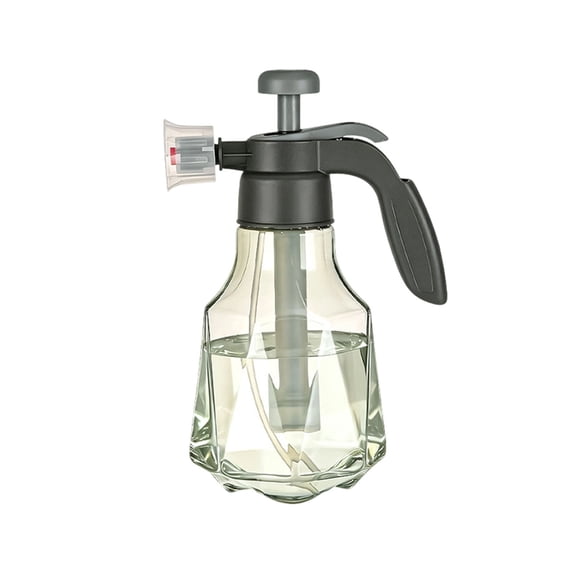 Hand Pressure Spray Bottle, Continuous Pump Foam Sprayer for Car Washing Pet Bathing, Reusable Water Mister with Locking Handle for Indoor Outdoor Gardening and Cleaning Work