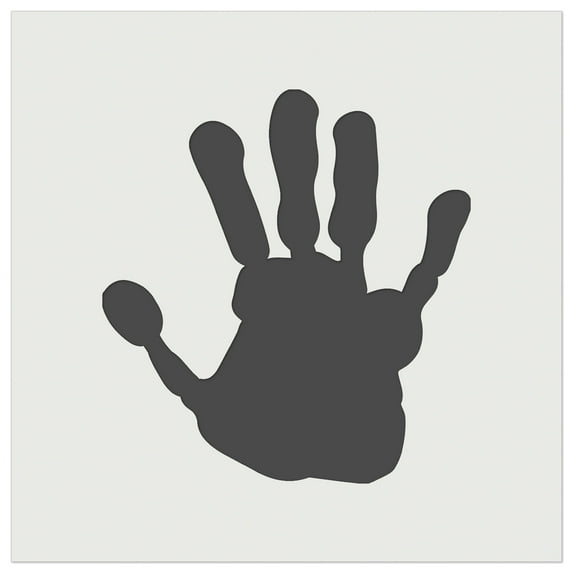 Hand Print DIY Cookie Wall Craft Stencil - 5.5 Inch