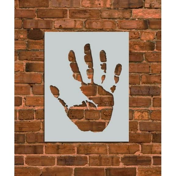 Hand Print Stencil