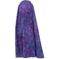 thumbnail image 1 of Hand Printed Bali Batik Purple Skirt - Small, 1 of 1