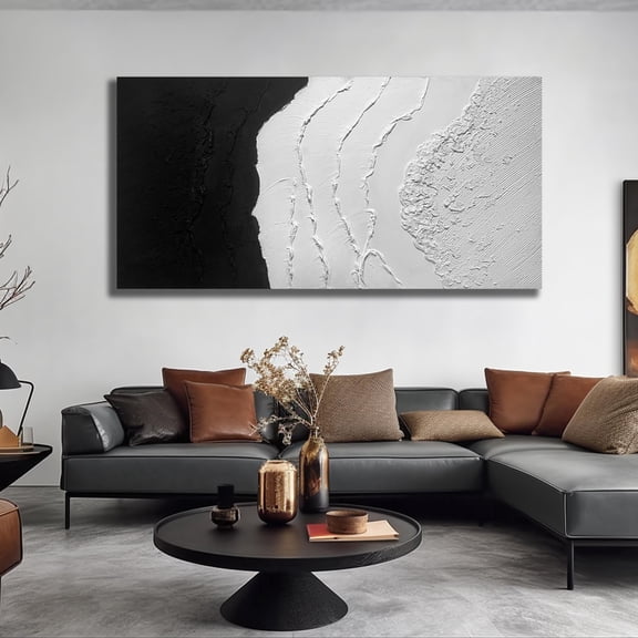 Hand Printed Wall Art Decor Wall Art Office Home Decoration Beach 90x180cm