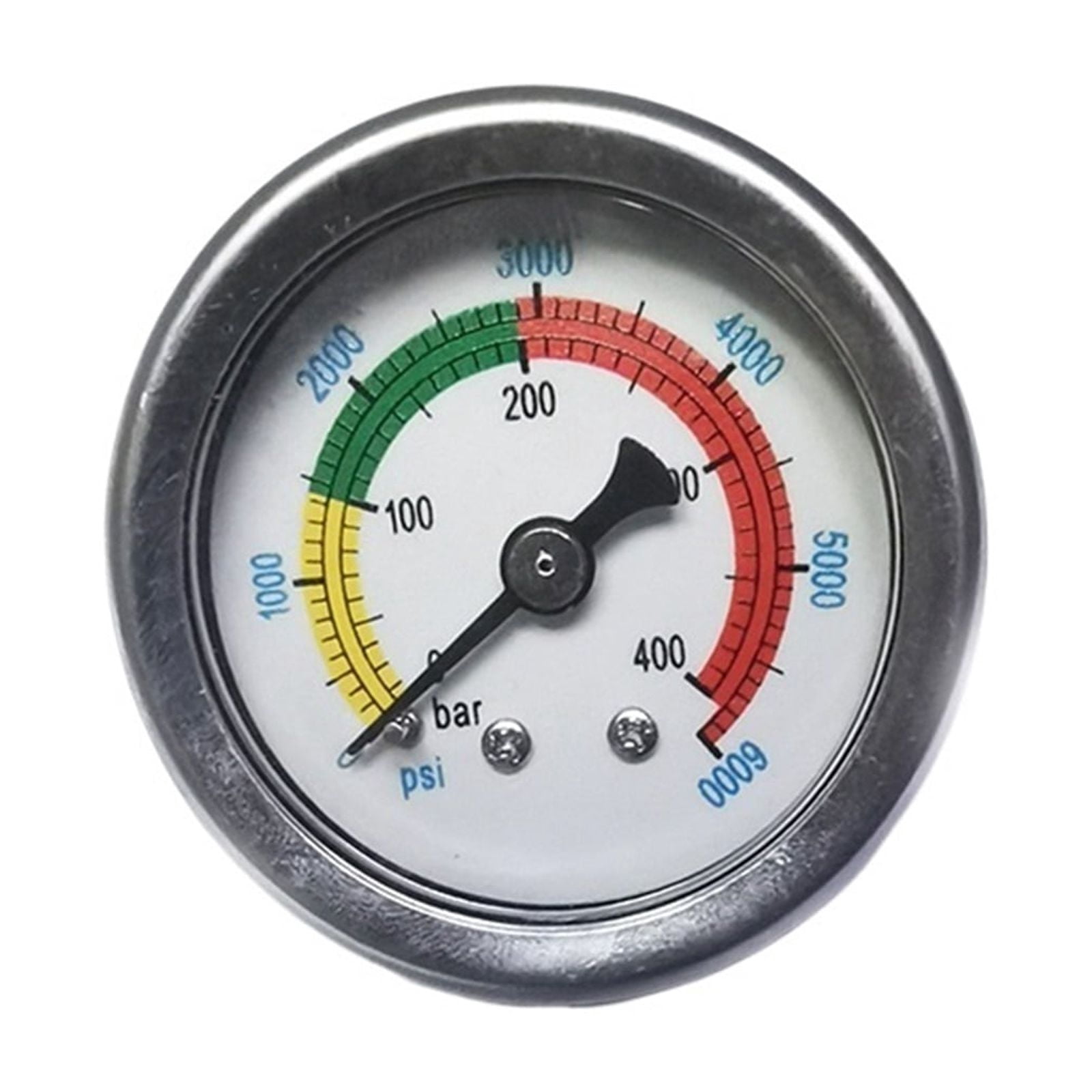 Hand Manometer Hand Pump High Pressure Gauge Manometer 46MM 40MPA 6000PSI M10*1 Diving ...