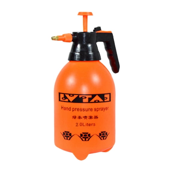 Hand Pump Sprayer Bottle with Adjustable Brass Nozzle, Handheld Garden Sprayer for Indoor and Outdoor Plants, Continuous Spray Bottle for Gardening, Cleaning, and Home Use 12.2x5.1IN